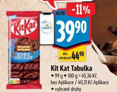 Kit Kat Tabulka, 99 g