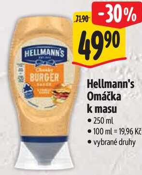 Hellmann's Omáčka k masu, 250 g