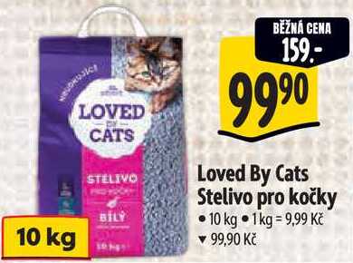 Loved By Cats Stelivo pro kočky, 10 kg