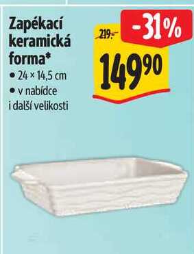 Zapékací keramická forma