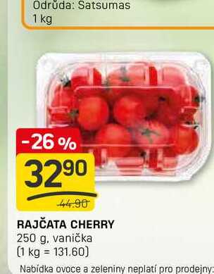 RAJČATA CHERRY 250 g