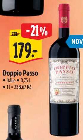 Doppio Passo, 0,75 l