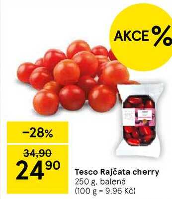Tesco Rajčata cherry, 250 g, balená