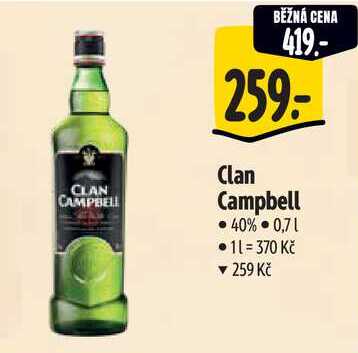 Clan Campbell, 0,7 l