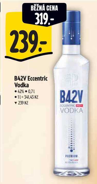 B42V Eccentric Vodka, 0,7 l
