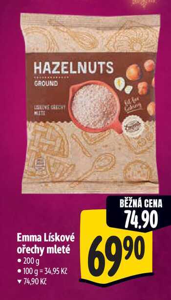 Emma Lískové ořechy mleté 200 g
