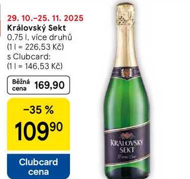 Královský Sekt, 0.75 l