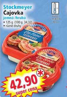 Stockmeyer Čajovka, 125 g