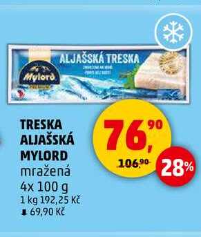 TRESKA ALIAŠSKÁ MYLORD, 4x 100 g