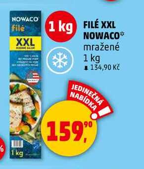 FILÉ XXL NOWACO, 1 kg