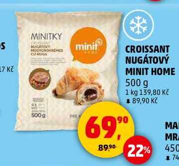 CROISSANT NUGÁTOVÝ MINIT HOME, 500 g