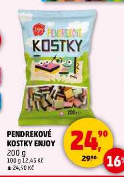 PENDREKOVÉ KOSTKY ENJOY, 200 g 