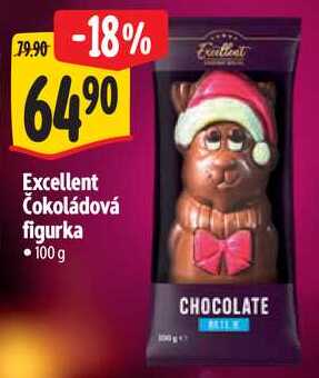 Excellent Čokoládová figurka, 100 g