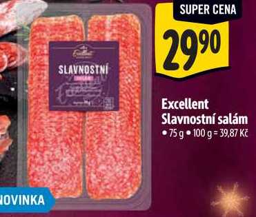Excellent Slavnostní salám, 75 g