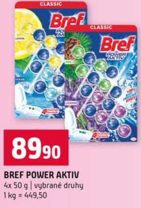 BREF POWER AKTIV 4x 50 g