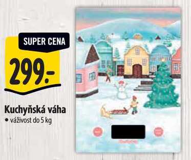 Kuchyňská váha