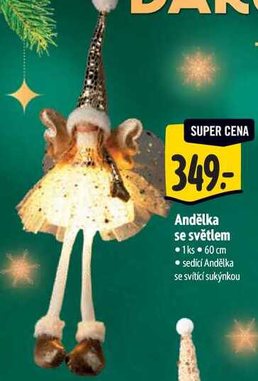 Andělka se světlem