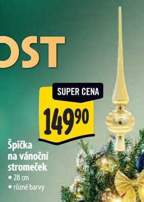 Špička na vánoční stromeček