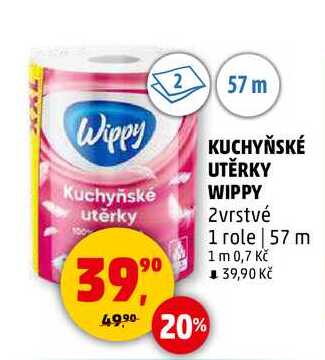 KUCHYŇSKÉ UTĚRKY WIPPY, 1 role
