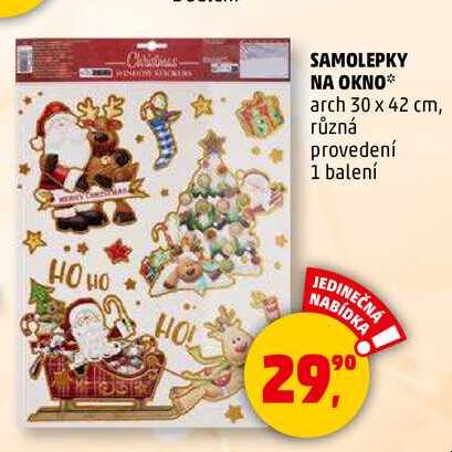 SAMOLEPKY NA OKNO, 1 balení