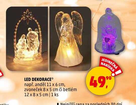 LED DEKORACE, 1 ks
