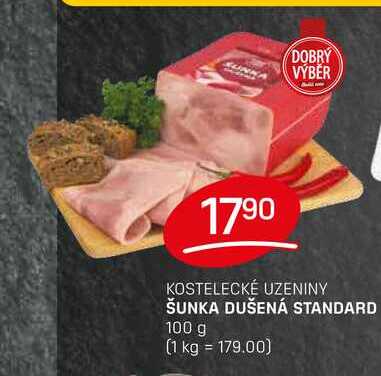 ŠUNKA DUŠENÁ STANDARD 100 g