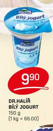 DR.HALÍŘ BÍLÝ JOGURT 150 g