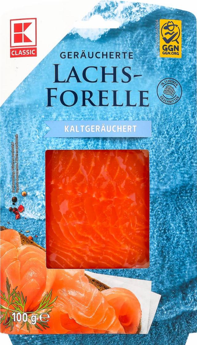 K-Classic Pstruh uzený za studena