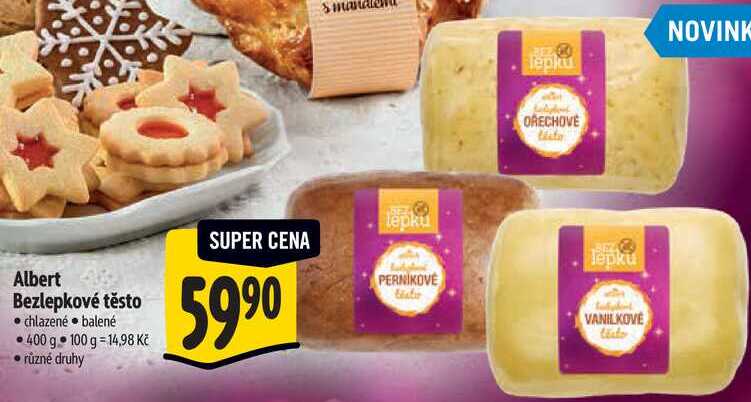 Albert Bezlepkové těsto, 400 g