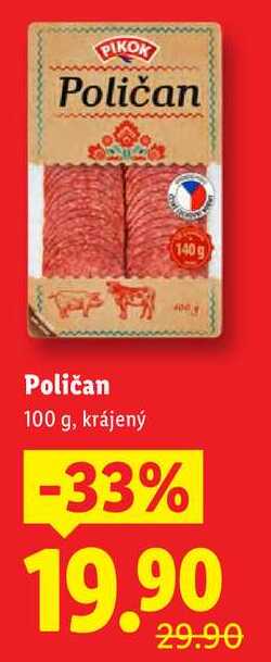 Poličan, 100 g