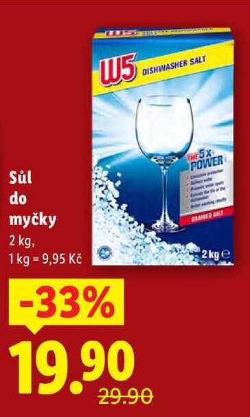 Sůl do myčky, 2 kg