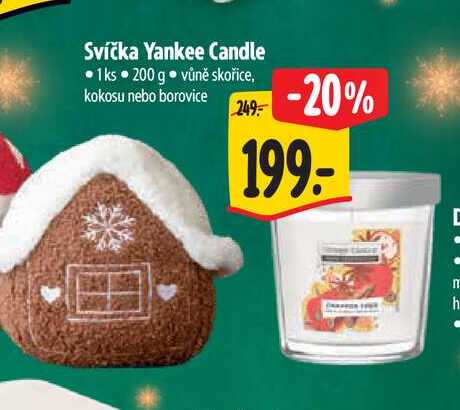 Svíčka Yankee Candle  1 ks