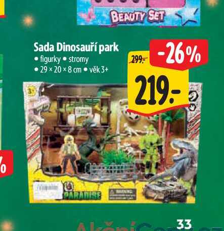   Sada Dinosauří park 