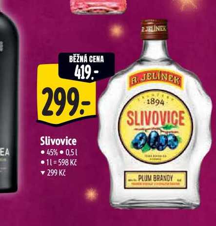 Slivovice 0,5 l