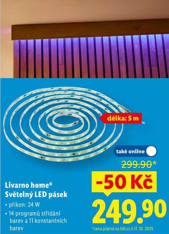 Livarno home Světelný LED pásek