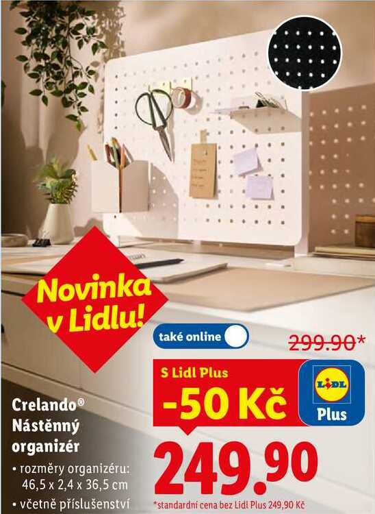 Crelando Nástěnný organizér