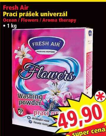 Fresh Air Prací prášek univerzál, 1 kg