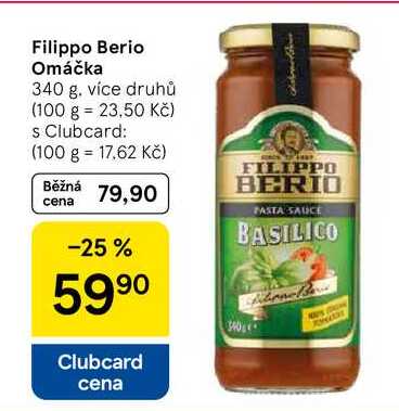 Filippo Berio Omáčka, 340 g