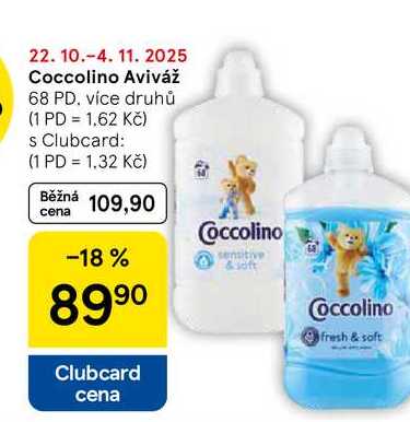 Coccolino Aviváž, 68 PD