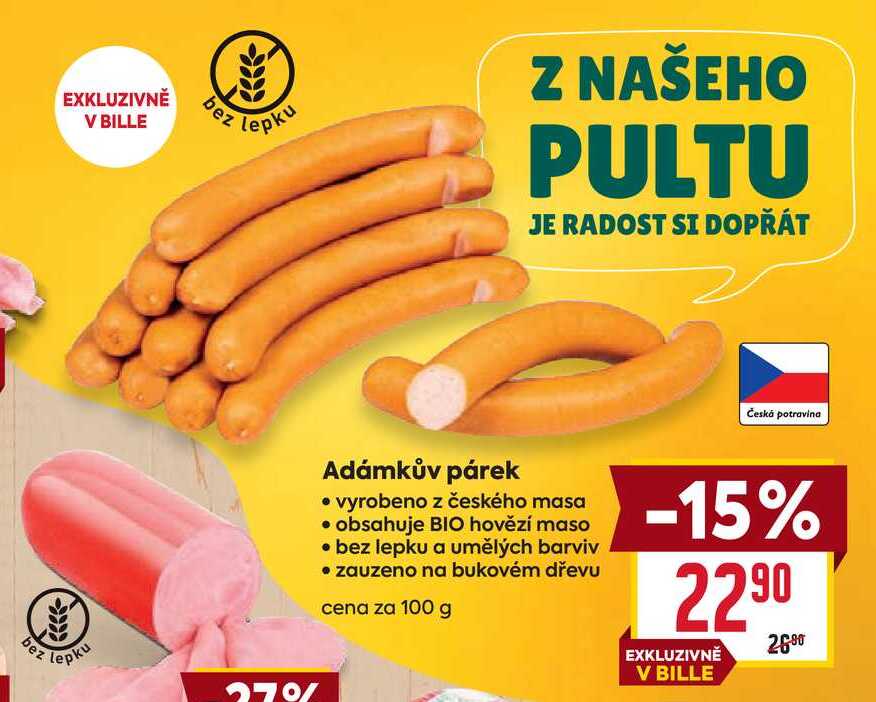 Adámkův párek 100g