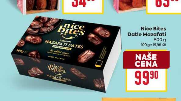 Nice Bites Datle Mazafati 500 g 