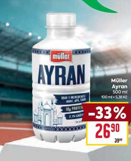 Müller Ayran 500 ml v akci