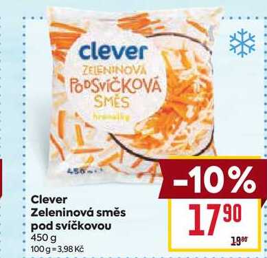 Clever Zeleninová směs pod svíčkovou 450 g
