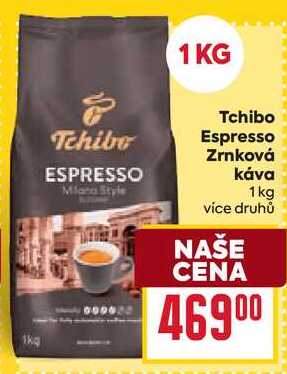 Tchibo Espresso Zrnková Κάνα 1 kg