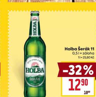 Holba šerák 11 0,5l