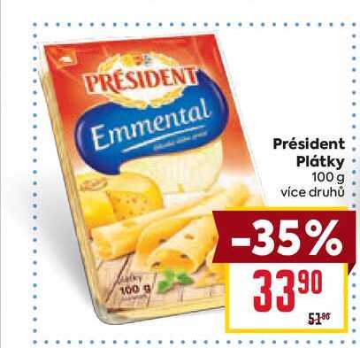 Président Plátky 100 g