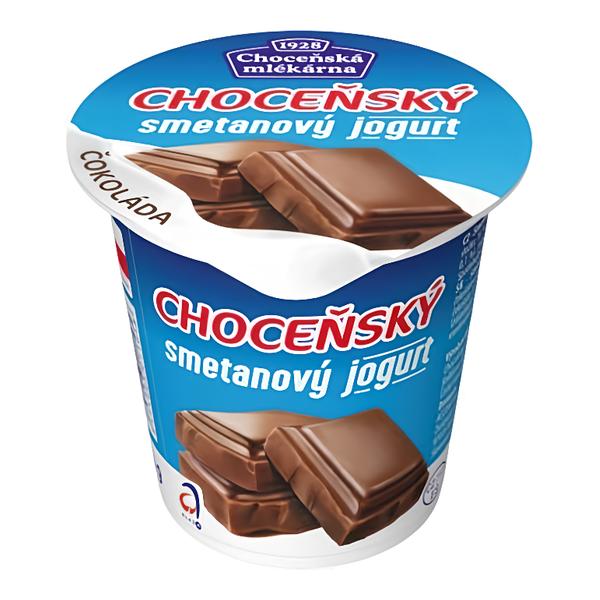 Choceňská Mlékárna Choceňský smetanový jogurt čokoládový