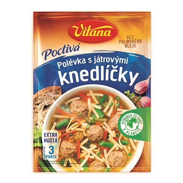 Vitana Poctivá polévka s játrovými knedlíčky