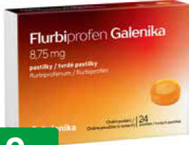 FLURBIPROFEN GALENIKA 24 pastilek
