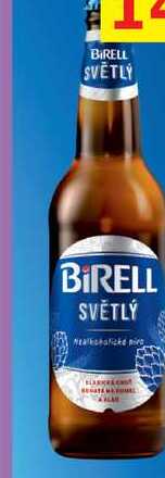 Birell Světlé pivo nealkoholické světlé 0,33l